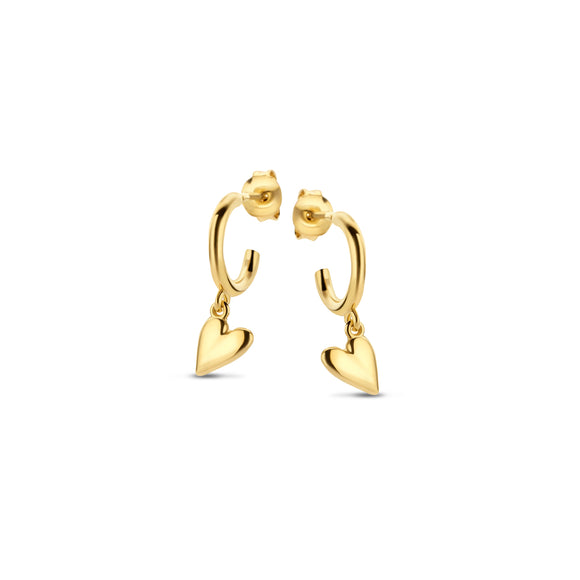 Boucles créoles plaqué or 780-553