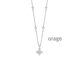 Collier en argent et zirconiums Orage 654Z2235