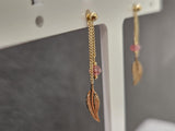 Boucles d'oreilles en or 9ct 482-129