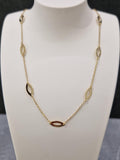 Collier en or jaune 9ct 453-44