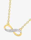 Collier infini ZI en plaqué or 755Z360