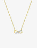 Collier infini ZI en plaqué or 755Z360