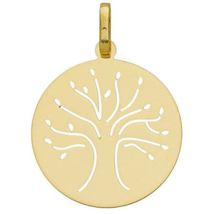 Pendentif arbre de vie en or jaune 9ct