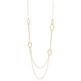 Collier sautoir en vermeil 654V187