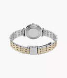 Carlie bicolore bleu