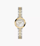 Montre Fossil Heidi en acier bicolore