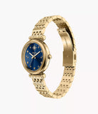 Montre Carlie 28mm en acier doré