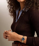 Montre Carlie 28mm en acier doré
