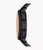 Montre Machine chronographe en acier noir