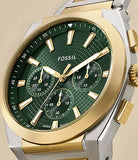 Montre Everett chronographe bicolore