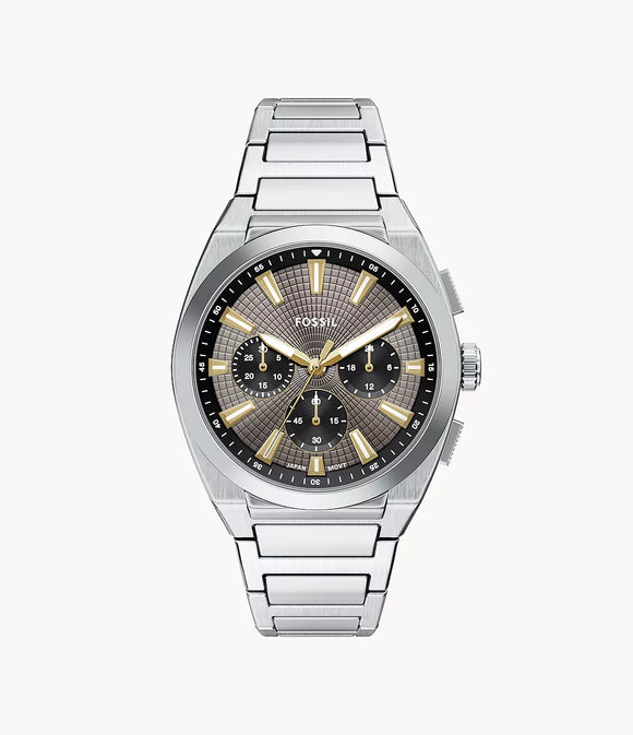 Montre Everett chronographe en acier
