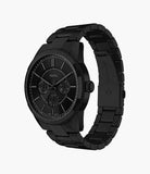 Montre Pearson en acier noir