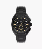 Montre Machine 44mm chronographe en acier noir