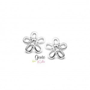 Boucles fleurs 684-1666
