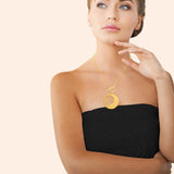 Collier en acier doré 850J1265