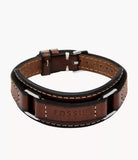 Bracelet Fossil en cuir brun 842-1547