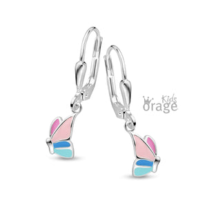 Boucles pendentes papillons K2753