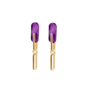 Boucles Tellmee Lollipop M Violet 688-675