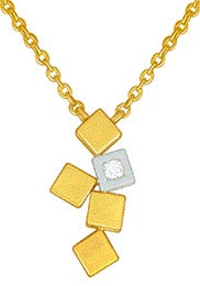 Collier en or jaune 9ct 453-57