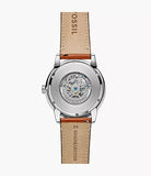 Montre Townsman automatique cuir brun clair 48mm