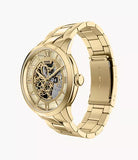 Montre Townsman automatique en acier doré