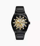 Montre Everett automatique en acier noir