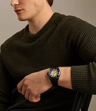 Montre Everett automatique en acier noir
