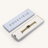 Rosefield Octagon Medium dorée cadran Noir