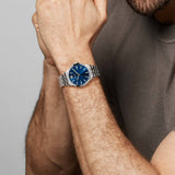 Montre Olympic Dani bicolore fond bleu 126-46