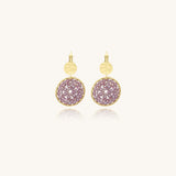 Boucles d'oreilles Santibé Paradis Violette 782S41