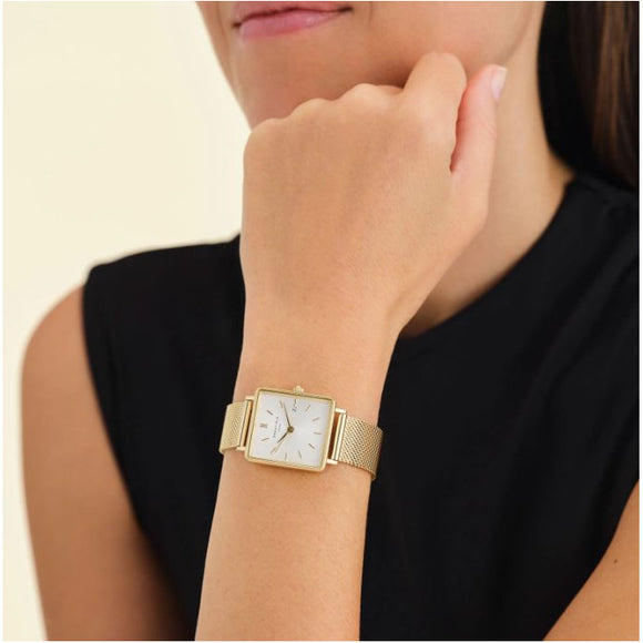 Rosefield Boxy Mesh dorée