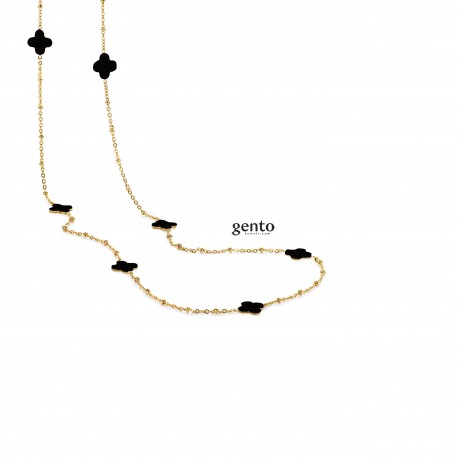 Collier sautoir Fleurs 850J494