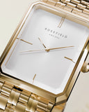 Rosefield Octagon XS dorée cadran blanc