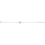 Bracelet coeur en argent 645-2211