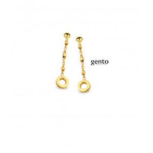 Boucles plaqué or 782-1009