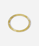 Bracelet jonc Zag Vaimiti jaune