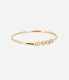 Bracelet ZAG Cefalu en acier doré