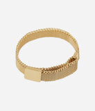 Bracelet ZAG Fierce en acier doré