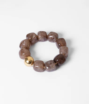 Bracelet ZAG Oedipe marron