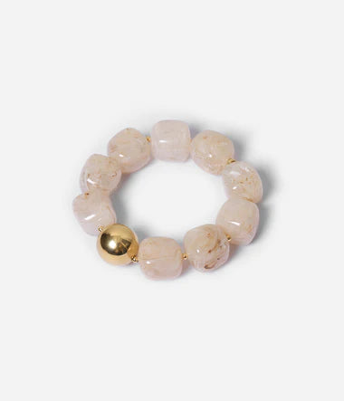 Bracelet ZAG Oedipe blanc cassé