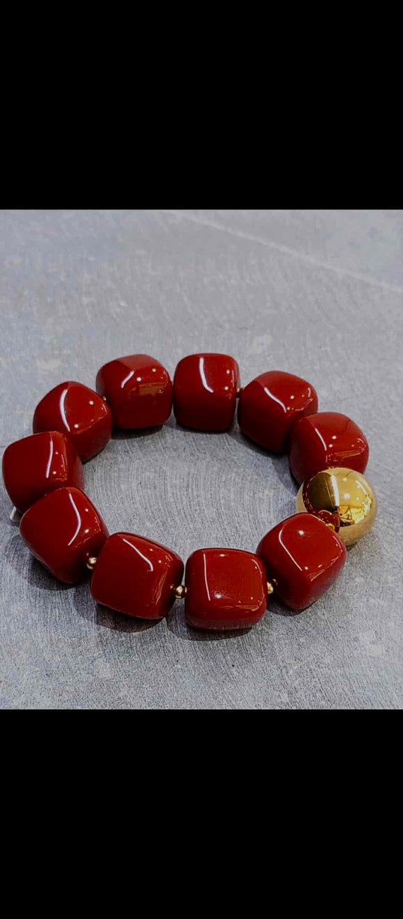 Bracelet ZAG Laios Bordeau