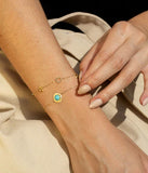 Bracelet ZAG Kalyne en acier doré