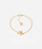 Bracelet ZAG Angel en acier doré