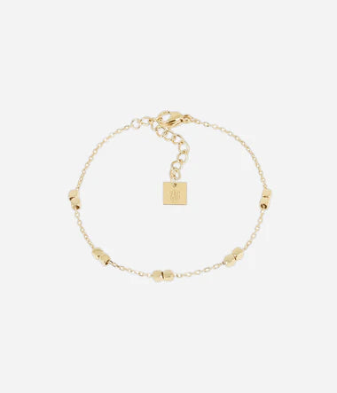 Bracelet ZAG Valda en acier doré
