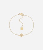 Bracelet ZAG Norris en acier doré