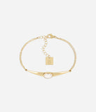 Bracelet ZAG Ornella acier doré