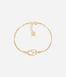 Bracelet ZAG Niamh en acier doré