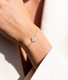 Bracelet ZAG Kikai en acier doré