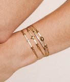 Bracelet ZAG Erbajolo doré
