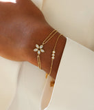 Bracelet ZAG Taormine en acier doré